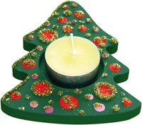 Eduplay waxinelichthouder kerstboom set - decoratie voor kerst-2