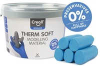 Creall klei blauw - zachte boetseerklei voor kinderen - 2000 gram-2