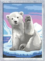 Ravensburger schilderen op nummer - CreArt Geweldige Poolbeer voor kinderen-3