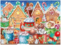 Ravensburger Puzzle Weihnachten Candy Canes und Kakao 200 XXL Teile-2