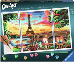Ravensburger Malen nach Zahlen Paris Reflections Malset