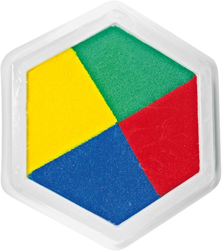 Eduplay stempelkussen XXL 4 kleuren - creatief speelgoed voor kinderen