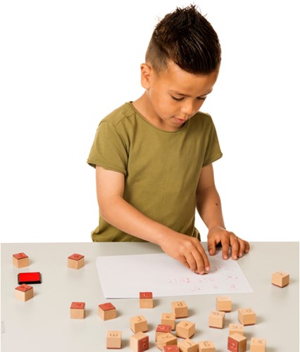 Eduplay Spielzeug Stempelset - Stamp the letter - Lernspielzeug-3