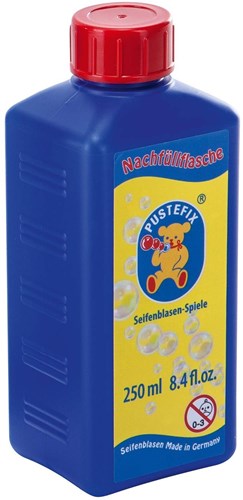 Pustefix Seifenblasen Nachfüllflasche Mini 250ml - Nachfüllflüssigkeit