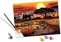Ravensburger schilderen op nummer - Savannah Landscapes creatief speelgoed-3