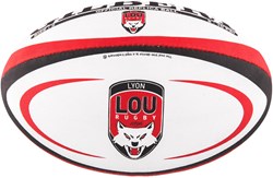 Gilbert rugbybal replica Lyon maat 5 - trainingsbal rood
