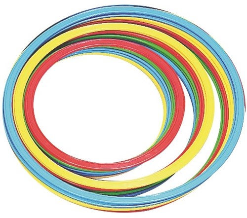 Megaform Sport Reifen Set 4 Stück 50 cm Kunststoff Training-2