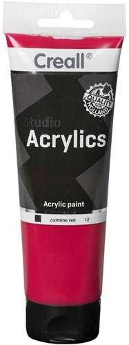 Creall acrylverf carmine red 250ml - Studio Acrylics voor kunstschilders