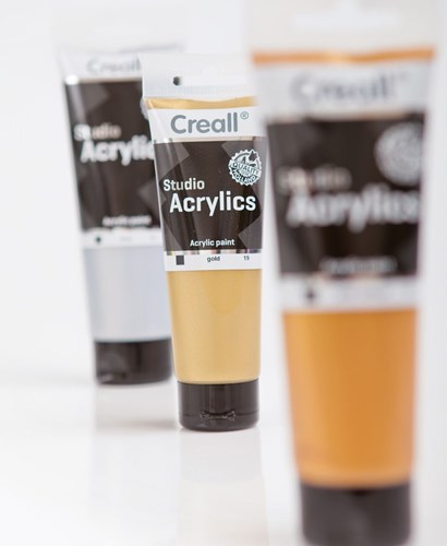 Creall acrylverf studio burnt sienna 250ml voor kunstschilders-2