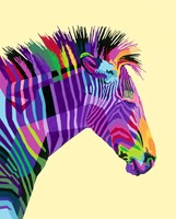 Ravensburger malen nach zahlen zebra - kreatives Hobbyset für Erwachsene-2