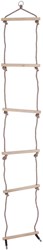 BigJigs Seilleiter Holz Kletterspielzeug - 210 cm - Outdoor Spielzeug