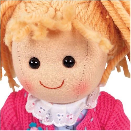 BigJigs pop Maggie - zachte knuffelpop 34 cm voor kinderen-3