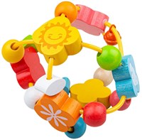 BigJigs activiteitenbal baby - houten sensorisch speelgoed