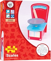 BigJigs Holzwaage Balance Spielzeug - Lernspielzeug für Kinder
