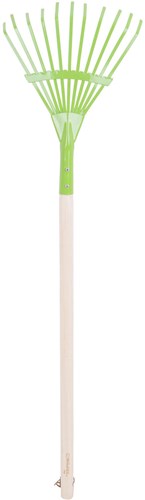 Bigjigs Metalen Hark Lange Steel - Kindertuinhark 86 cm