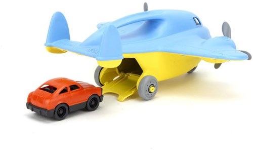 Green Toys vrachtvliegtuig blauw duurzaam speelgoed vliegtuig-2