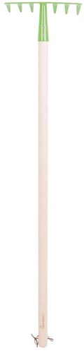 BigJigs Metalen Tuinhark Lange Steel - 86 cm Tuingereedschap