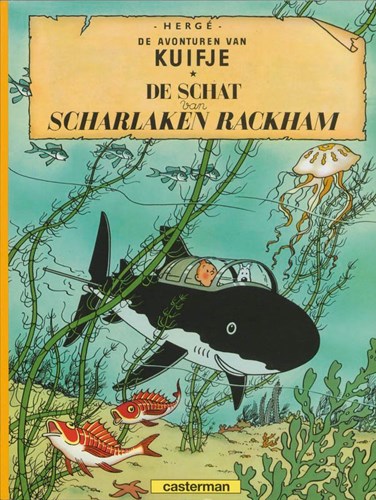 Stripboeken Kuifje stripboek De 7 kristallen bollen avontuur