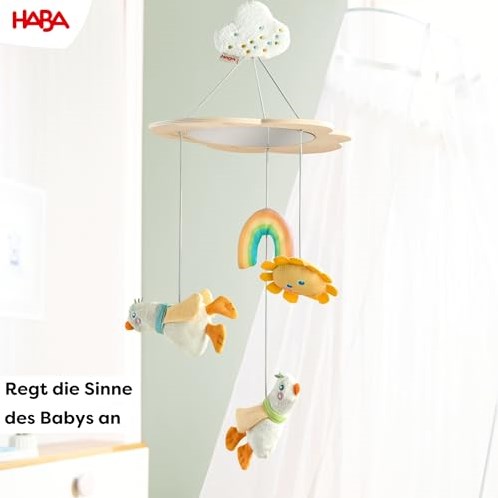 Haba mobiel gans babykamer decoratie speelgoed-2