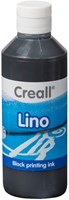 Creall lino Blockdruckfarbe schwarz 250ml - kreative Farbe für Linoleum und Holz