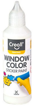 Creall Fensterfarbe kristallklar 80ml - transparente Glasfarbe Dekoration