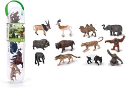 Collecta wilde dieren speelgoedset - 12 stuks handgeschilderd