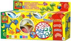 Ses Knete Set - 8 Farben - superweiche auswaschbare Knete für Kinder