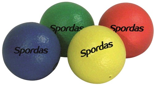 Spordas Schaumstoffbälle Set 70mm - bunte Spielbälle für Kinder