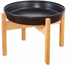 Cosy Spielwanne Tief Schwarz 69cm - Sensorisches Spielzeug Tablett