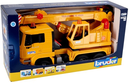Bruder MAN kraanwagen - speelgoedvoertuig 42 cm schaal 1:16-3