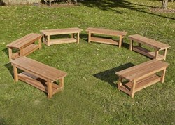 Cosy Half Klas Set Van Zitplaatsen Pack van 6