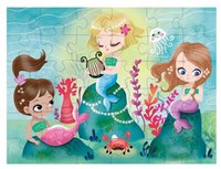 Mudpuppy puzzel - zeemeerminnen legpuzzel 36 stukjes voor kinderen