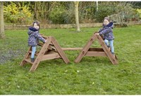 Cosy Holzspielset Simply Sturdy Steps 4-teiliges Set für draußen