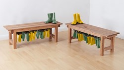 Cosy Camborne Wellie banken kindvriendelijk buitenmeubilair pack van 2