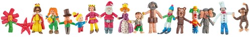 PlayMais Bausteine Eimer - 500-teiliges Bastelmaterial biologisch-2