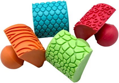 Eduplay stempelset dierenpatroon - creatieve speelgoedset van 4 stuks