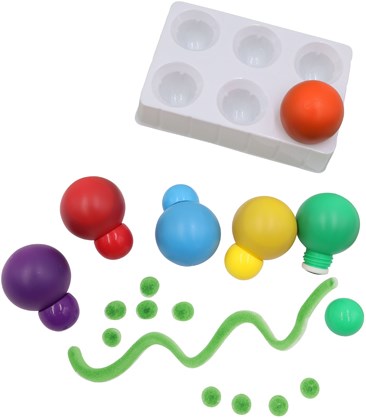 Eduplay Easy Dabbers - Creatief speelgoed voor kinderen - 6 stuks
