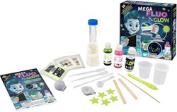 Buki Mega Glow & Fluo Spielset - Glow in the dark Experimente für Kinder