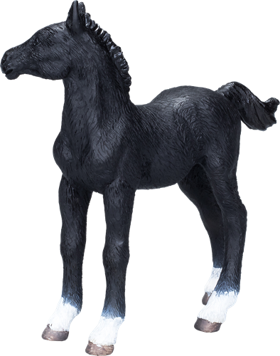 Mojo Horses Spielzeugpferd Hannoveraner Fohlen Schwarz - 381000-2