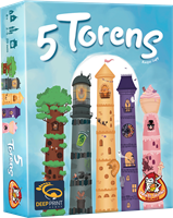5 torens Kartenspiel strategisches Denkspiel für Kinder und Erwachsene