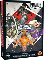 White Goblin Games strategisch bordspel Unmatched Gevecht der Legendes 10+