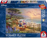 Schmidt Disney Puzzle Donald Duck & Daisy 1000 Teile Premium Qualität