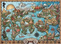 Ravensburger Puzzle Atlantis 1000 Teile Premium Qualität Fantasy-2