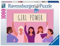 Ravensburger puzzel Girl Power - Legpuzzel - 1000 stukjes kunst
