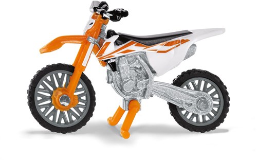 Siku motor KTM SX-F 450 miniatuur oranje speelgoed