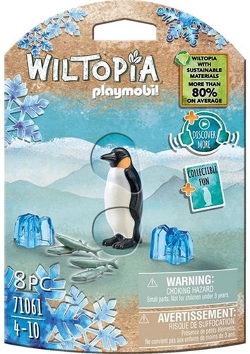 Playmobil Wiltopia Kaiserpinguin Spielfigur - lehrreiches Spielzeug
