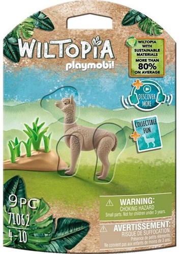 Playmobil Wiltopia Alpaka Spielset - Lernspielzeug Tierfigur