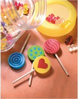Haba Holzspielzeug Lutscher bunt - Biofino Set für Kinderküche-2