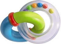 Haba Rassel Ring Duo Babyspielzeug bunt und sicher