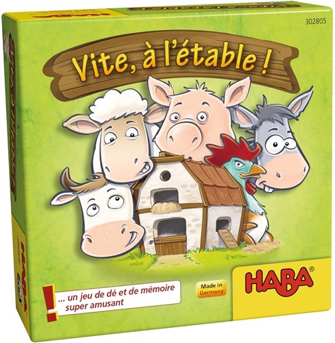 Haba Bauernhofspiel La ferme des coquins - Gedächtnisspiel für Kinder
